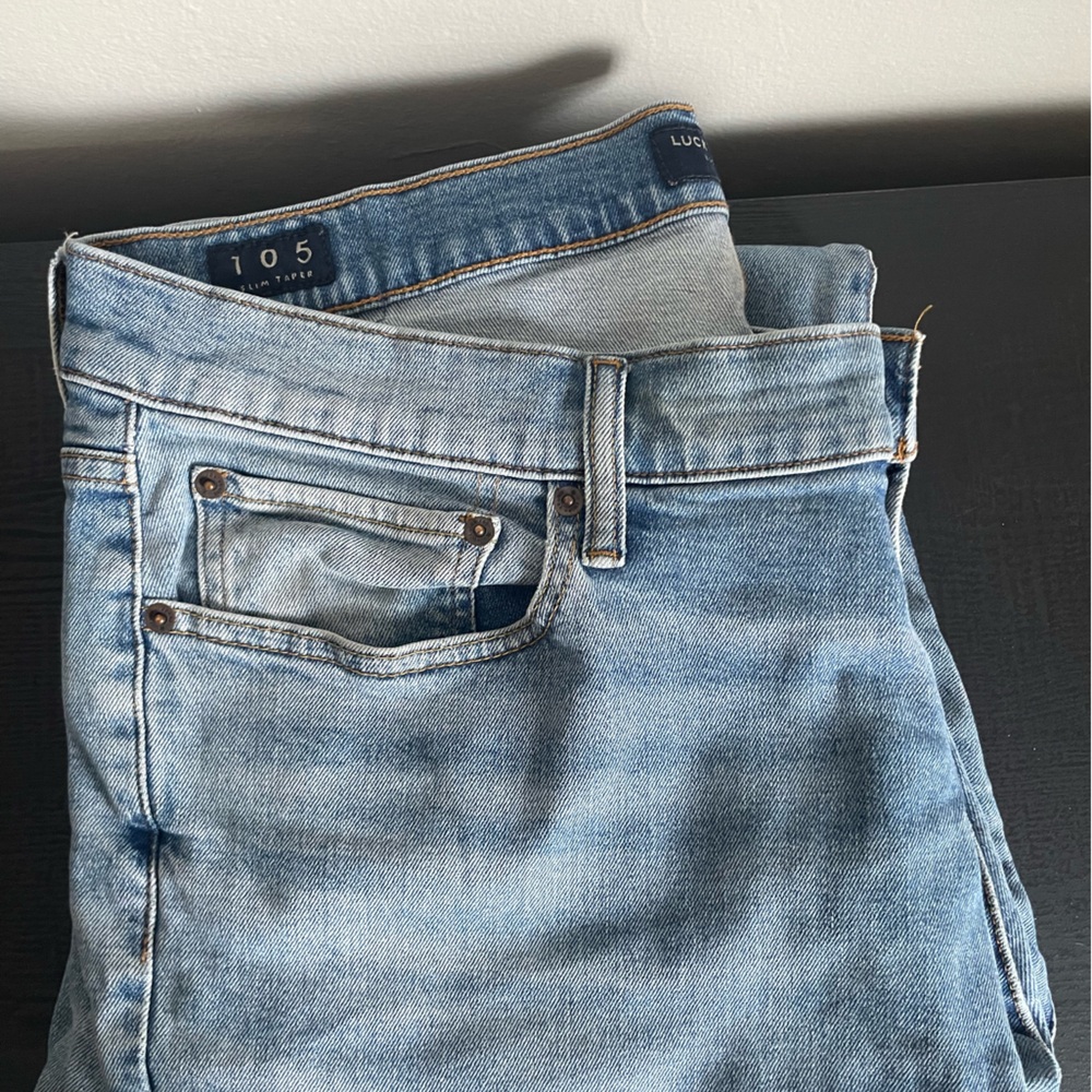 Men's Light Blue Slim Jeans Lucky Brand